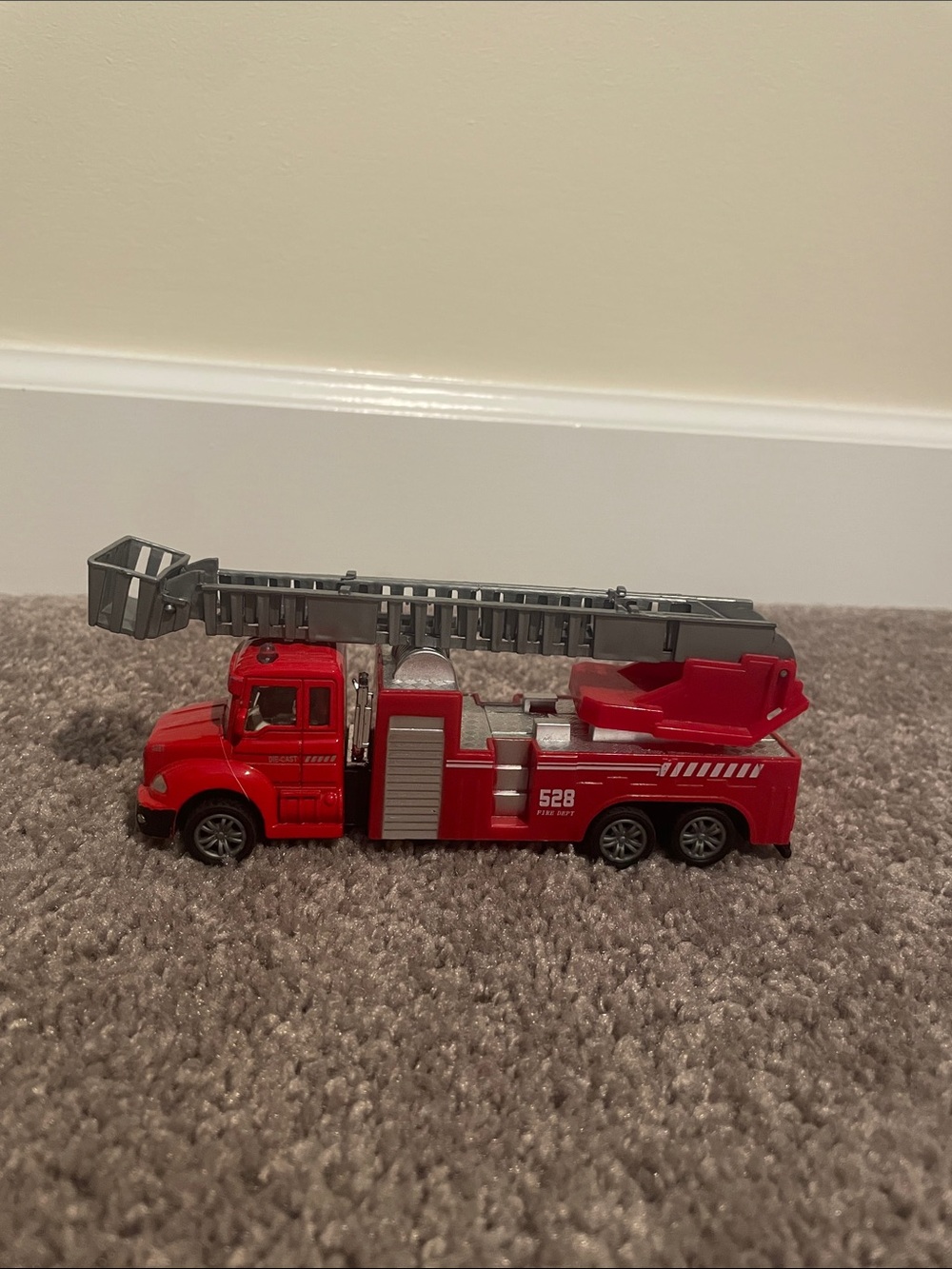 Red Fire Truck Ladder Toy - Kids Toy
